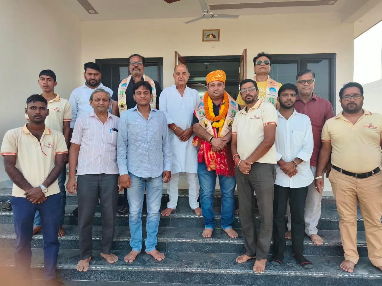 लोक सेवा ज्ञान मंदिर ट्रस्ट ने भूपेश पारीक को सौंपी नवलगढ़ प्रभारी की जिम्मेदारी