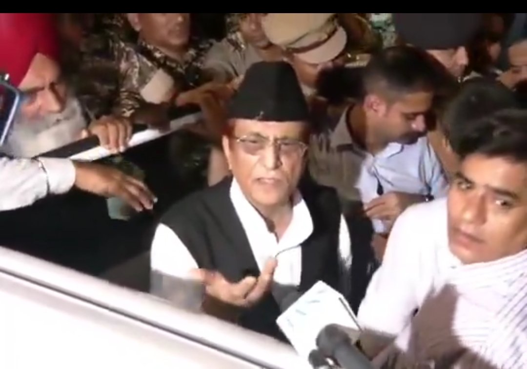जेल से रिहा होते ही ईडी ने आजम खान को गिरफ्तार किया।